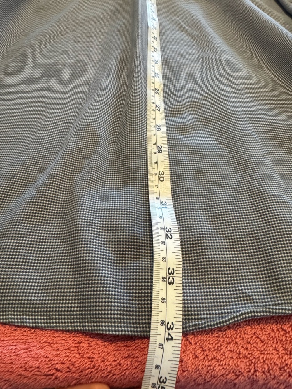 Stafford Men's Long-Sleeve Button-Up Shirt in Steel Gray - Picture 6 of 8